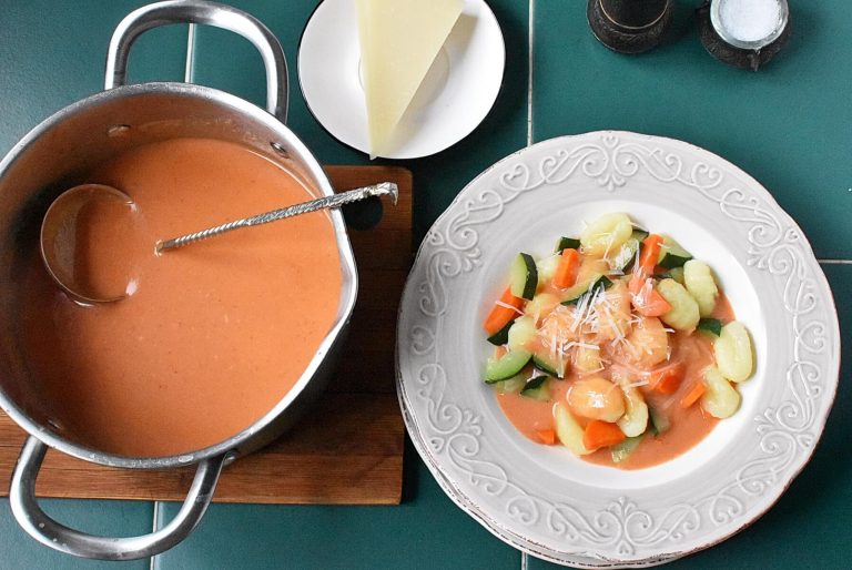 Step 7 - Gnocchi with Creamy Tomato Sauce