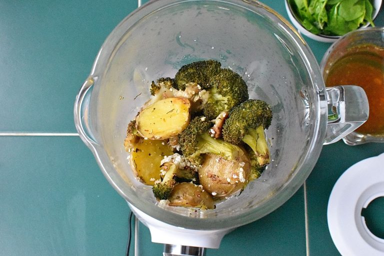 Step 5 - How to Make Creamy Broccoli Soup with Feta Cheese