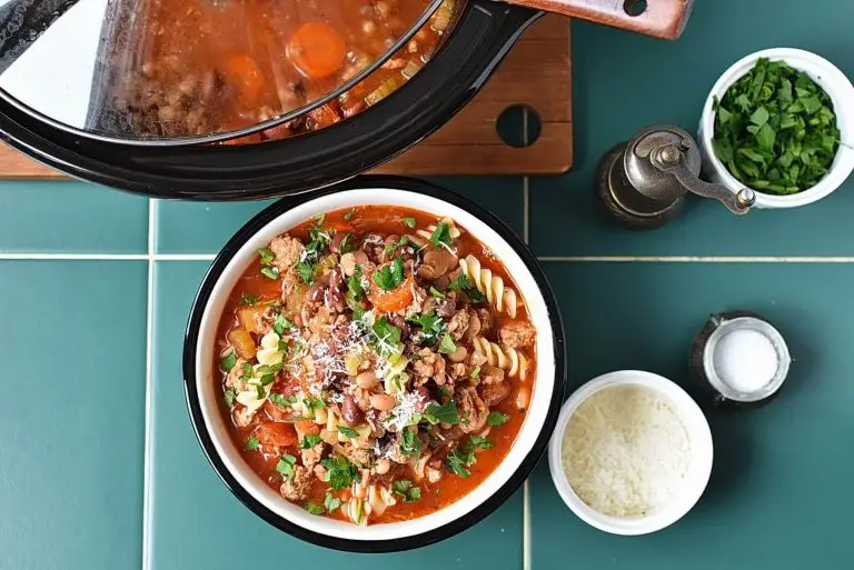 Step 9 - Pasta Fagioli Recipe in the Slow Cooker