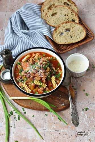 Pasta Fagioli Recipe in the Slow Cooker