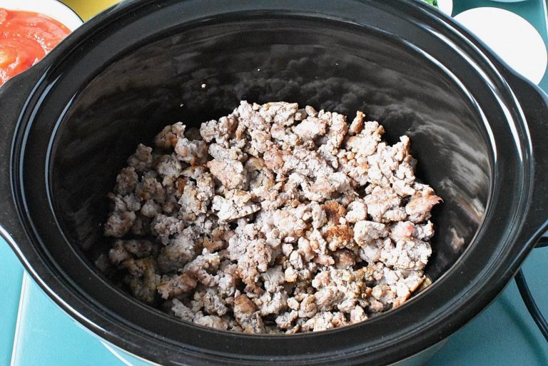 Step 2 - Pasta Fagioli Recipe in the Slow Cooker