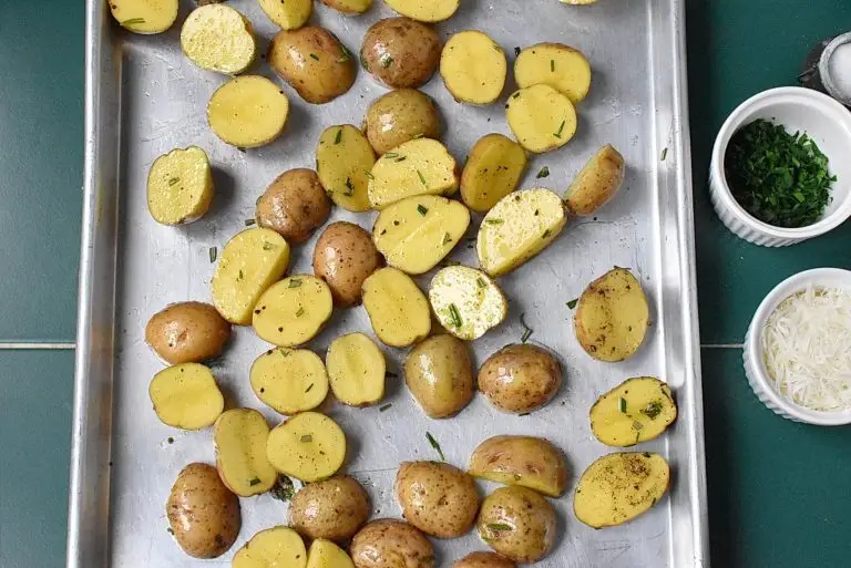 Step 3 - Perfectly Crispy Garlic and Rosemary Potatoes