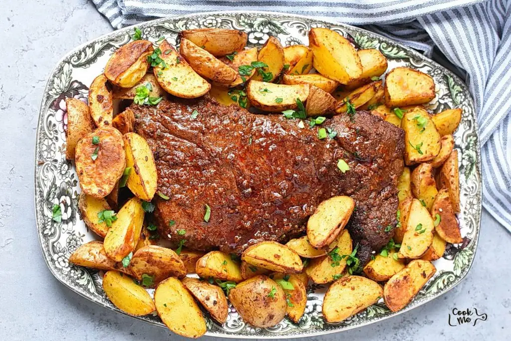 Roasted Southwestern Steak and Baby Potatoes