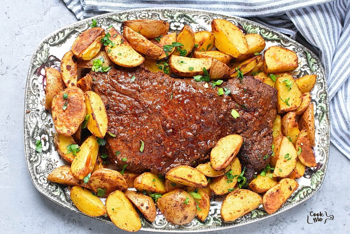 Roasted Southwestern Steak and Baby Potatoes