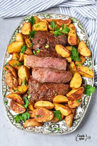 Roasted Southwestern Steak and Baby Potatoes