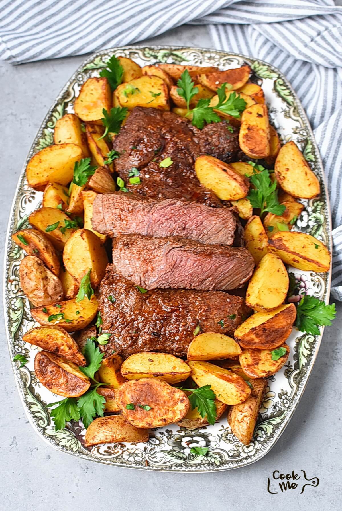 Southwestern Steak and Baby Potatoes Recipe - COOK.ME