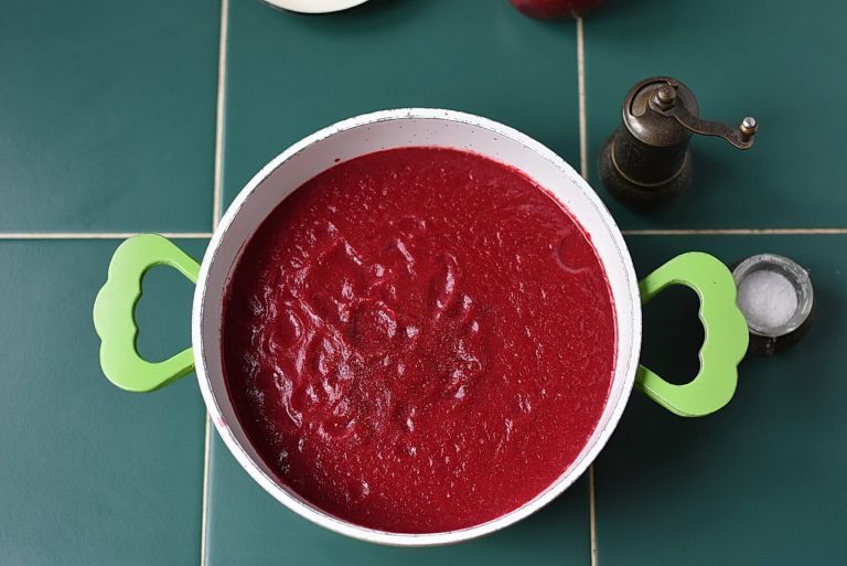 Step 4 - Scandinavian Beet and Apple Soup: A Flavorful Twist