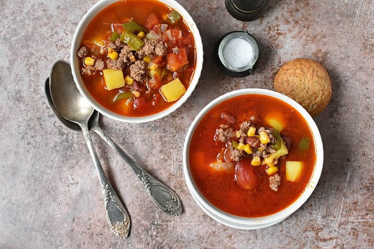 Step 5 - The Best Cowboy Soup with Ground Beef