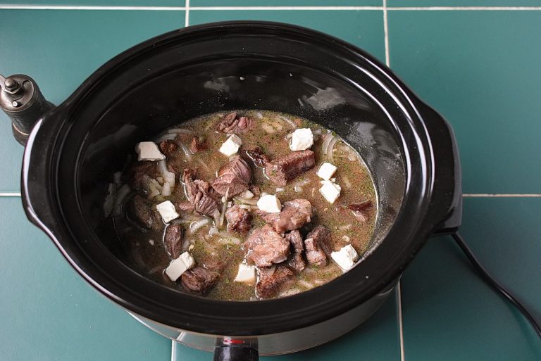 Step 5 - Slow Cooker Steak Bites