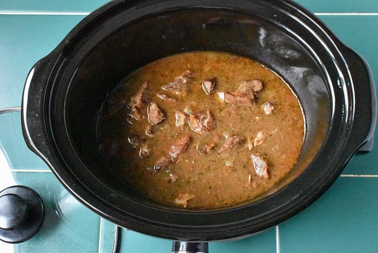 Step 6 - Slow Cooker Steak Bites
