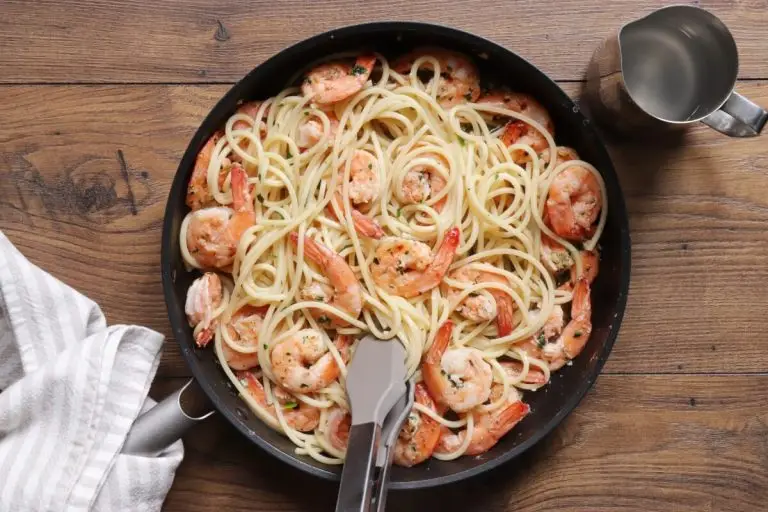 Step 3 - Italian Shrimp Pasta Recipe | Easy & Quick