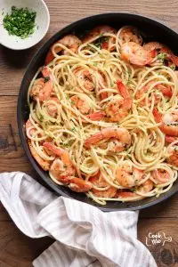 Italian Shrimp Pasta Recipe | Easy & Quick