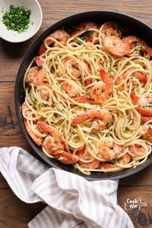 Italian Shrimp Pasta Recipe | Easy & Quick