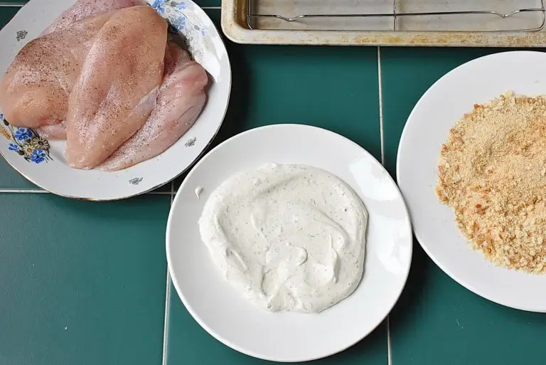 Step 3 - Breaded Chicken No Egg