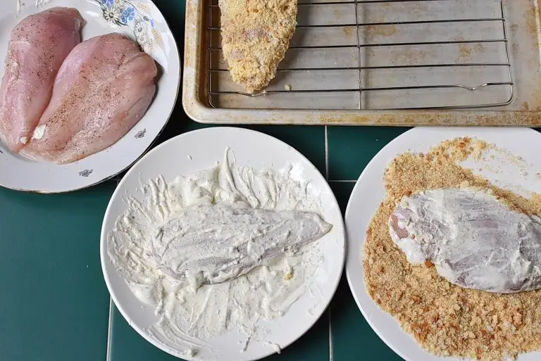 Step 4 - Breaded Chicken No Egg