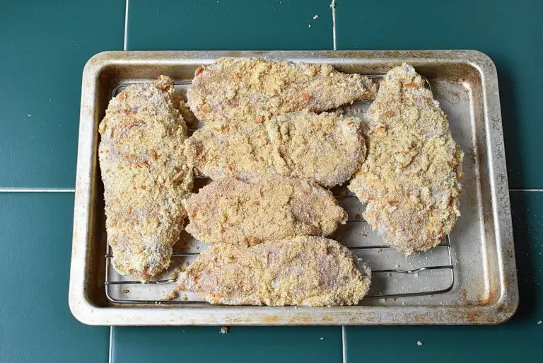 Step 4 - Breaded Chicken No Egg