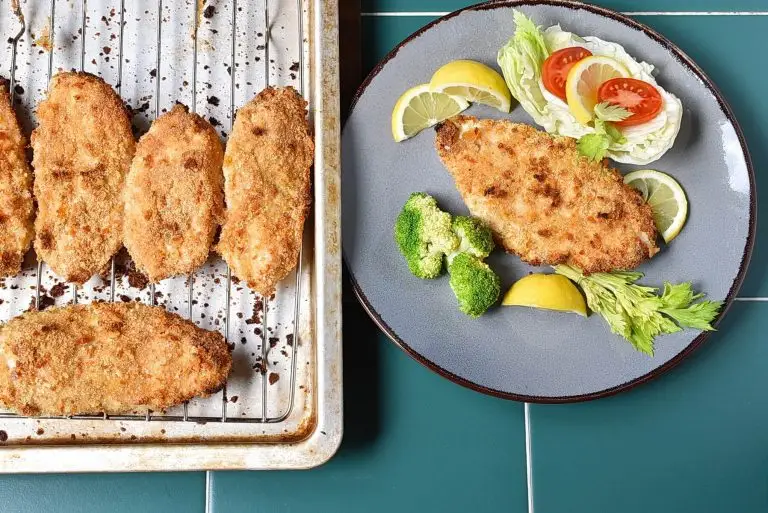 Step 6 - Breaded Chicken No Egg