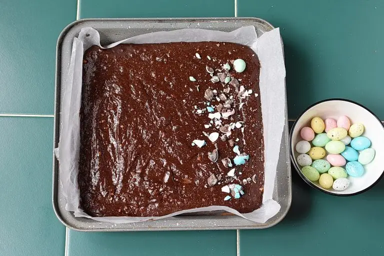 Step 6 - Easter Brownies