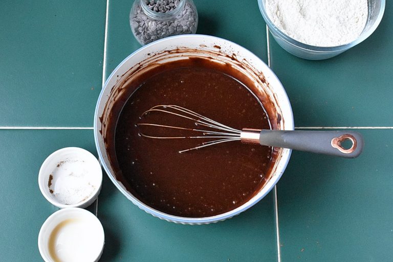 Step 7 - Eggless Brownie Recipe