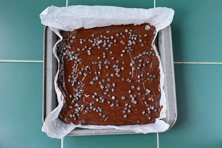 Step 10 - Eggless Brownie Recipe