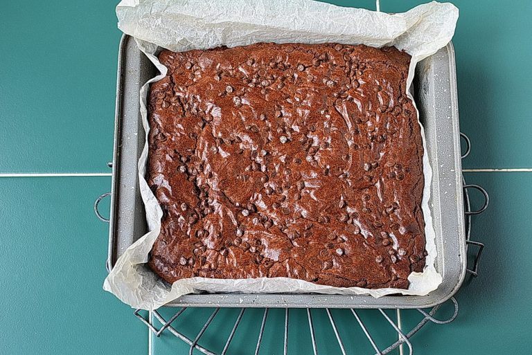 Step 11 - Eggless Brownie Recipe