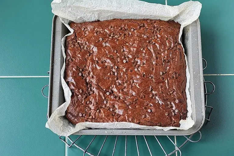 Step 11 - Eggless Brownie Recipe