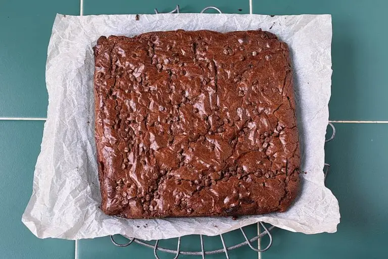 Step 12 - Eggless Brownie Recipe