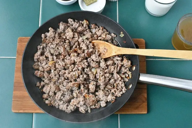 Step 1 - Hamburger Gravy Recipe