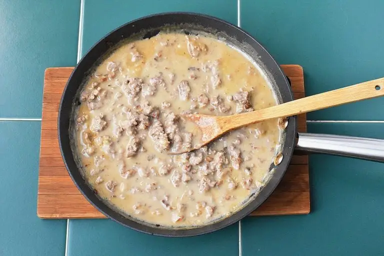 Step 5 - Hamburger Gravy Recipe