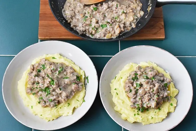 Step 6 - Hamburger Gravy Recipe