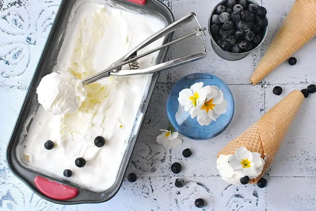 No Egg Vanilla Ice Cream Recipe