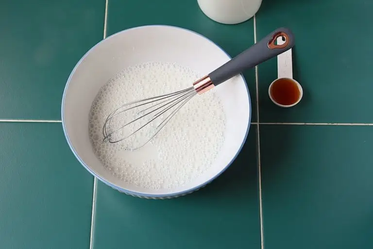Step 1 - No Egg Vanilla Ice Cream Recipe