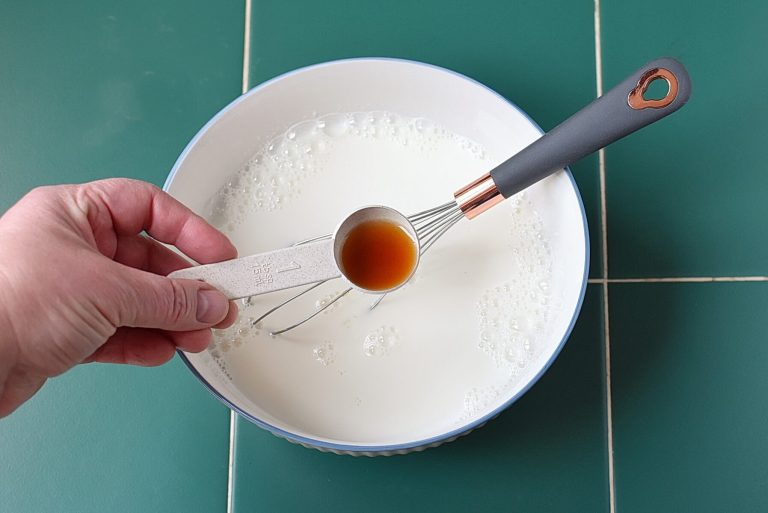 Step 2 - No Egg Vanilla Ice Cream Recipe