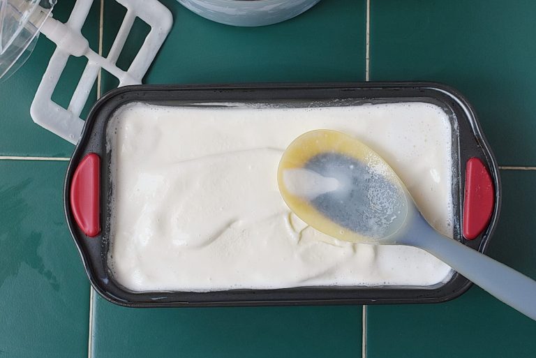 Step 4 - No Egg Vanilla Ice Cream Recipe