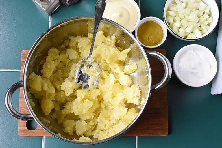 Step 4 - Potato Salad Recipe without Egg