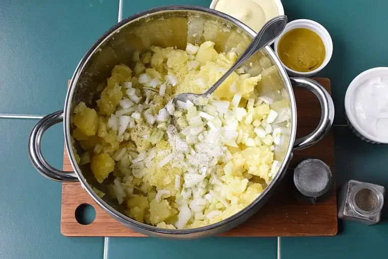 Step 5 - Potato Salad Recipe without Egg