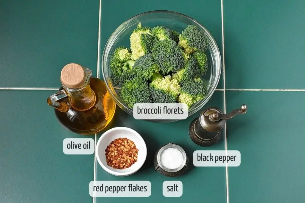 Ingredients for Roasted Broccoli