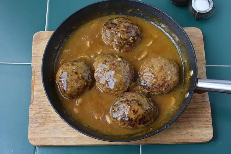 Step 13 - Salisbury Steak with Savory Mushroom Gravy