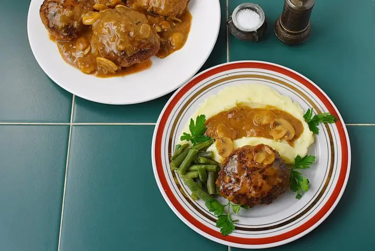 Step 15 - Salisbury Steak with Savory Mushroom Gravy