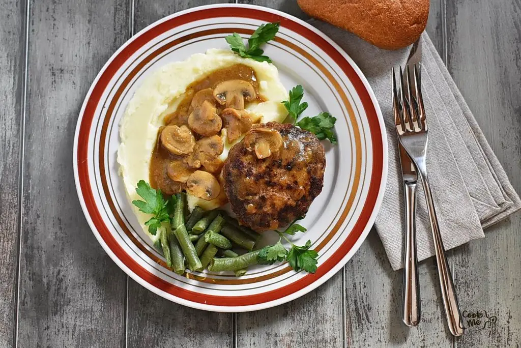 Salisbury Steak with Savory Mushroom Gravy