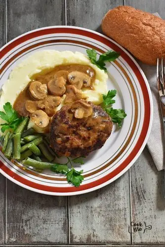 Salisbury Steak with Savory Mushroom Gravy