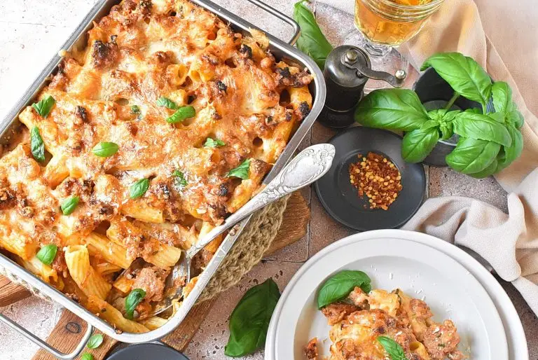 Step 11 - Baked Ziti Pasta