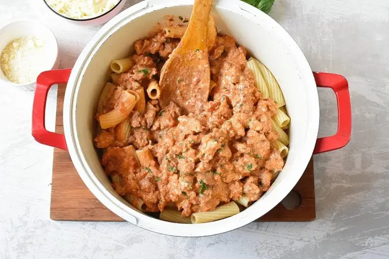Step 8 - Baked Ziti Pasta