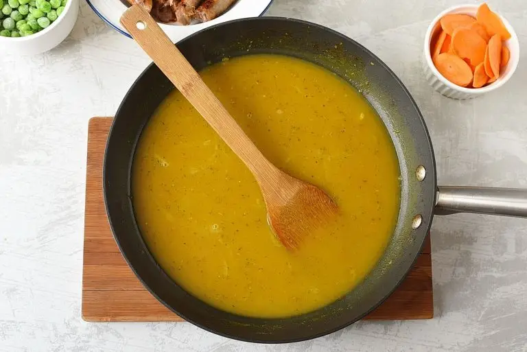 Step 5 - Curried Sausages Recipe