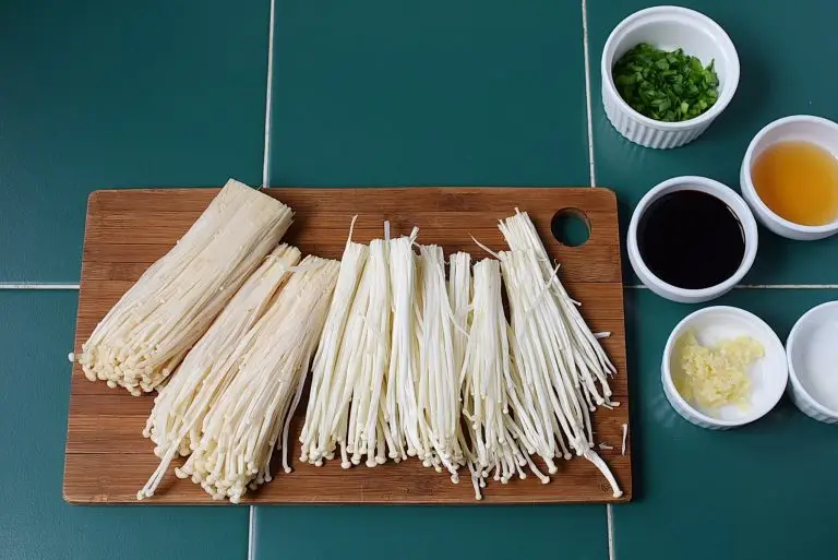 Step 1 - Enoki Mushroom Recipe