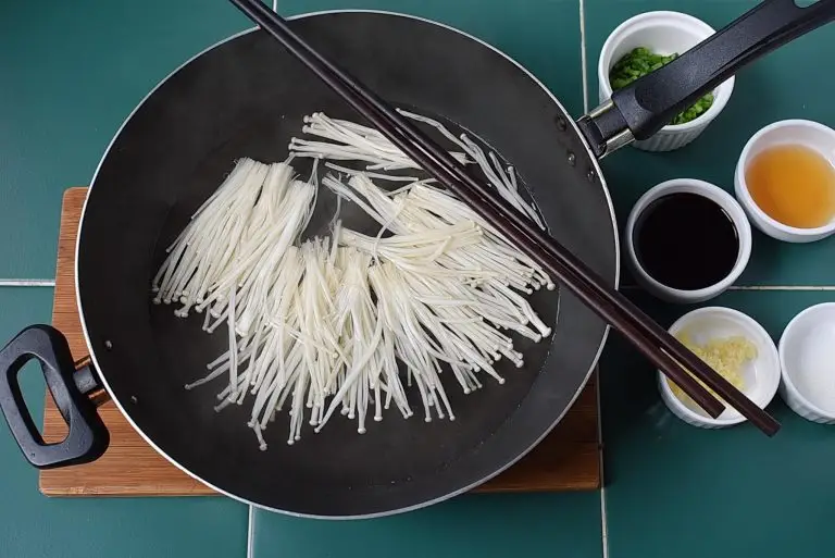 Step 2 - Enoki Mushroom Recipe