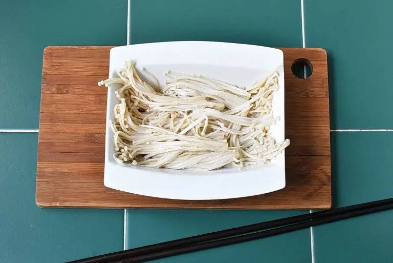 Step 3 - Enoki Mushroom Recipe