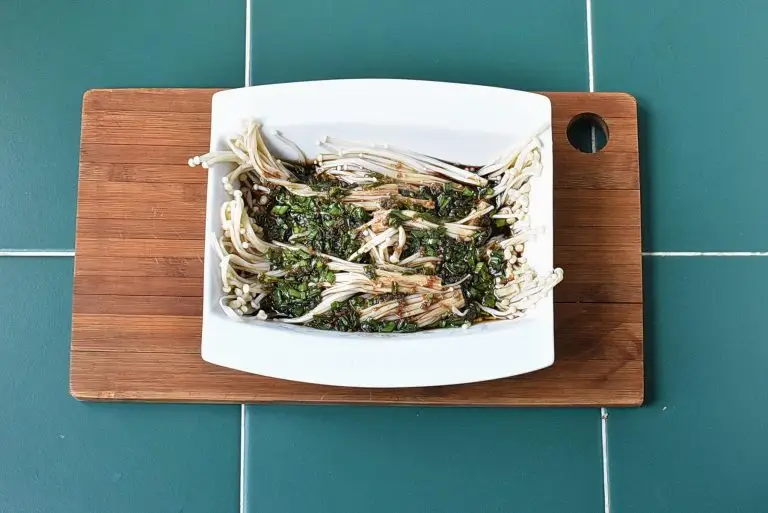 Step 6 - Enoki Mushroom Recipe