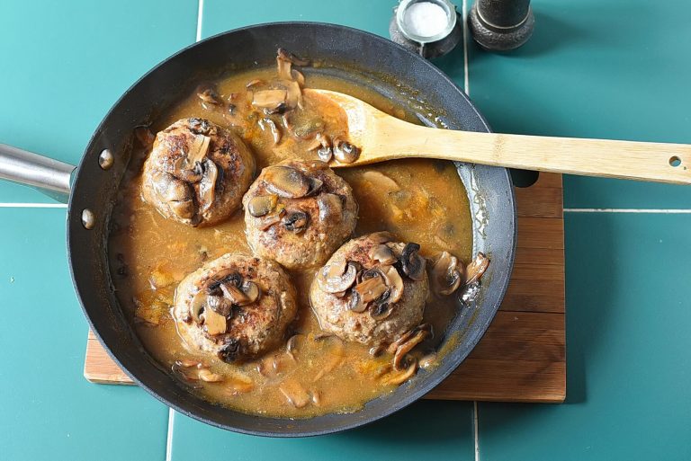 Step 7 - Gluten Free Salisbury Steak