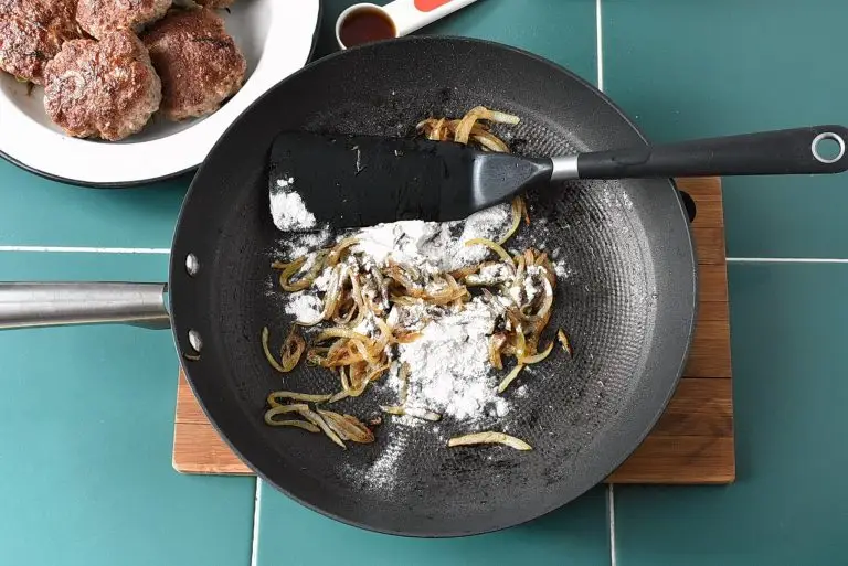 Step 4 - Hamburger Steak with Onions and Gravy